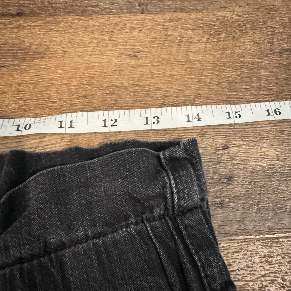 Levi's Baggy Dad Mid Rise Straight Leg Tapered Paperbag Waist Snap Zip Fly READ - Picture 11 of 12
